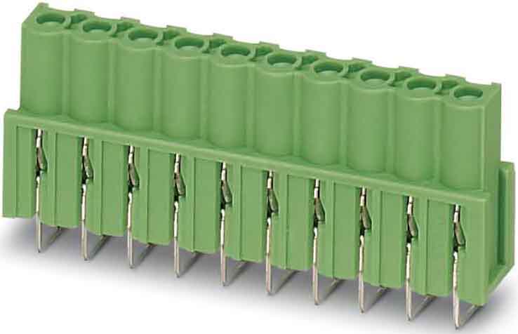 Phoenix Contact - Embase C.I 14p, pas: 5.08 mm, 2.5 mm², 12 A, 320 V - ICV 2,5/14-G-5,08