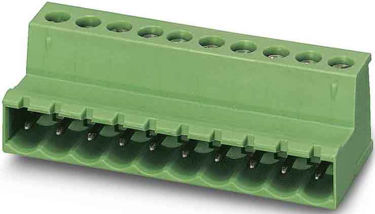 Phoenix Contact - Fiche débrochable 8p, pas: 5.08 mm, 2.5 mm², 12 A, 320 V - IC 2,5/ 8-ST-5,08