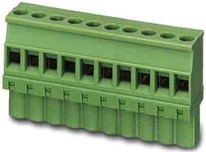 Phoenix Contact - Fiche débrochable 6p, pas: 5.08 mm, 2.5 mm², 12 A, 320 V - MVSTBW 2,5/ 6-ST-5,08