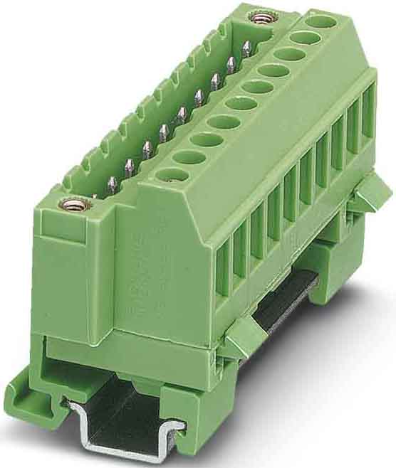 Phoenix Contact - FAUX20p, pas: 5.08 mm, 2.5 mm², 12 A, 320 V - MSTBVK 2,5/20-GF-5,08