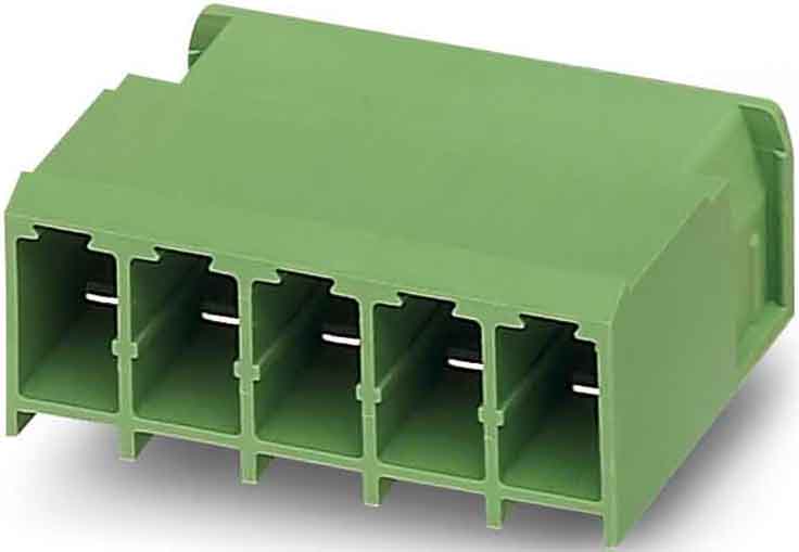 Phoenix Contact - Embase C.I 2p, pas: 7.62 mm, 4 mm², 20 A, 630 V - PC 4/ 2-G-7,62