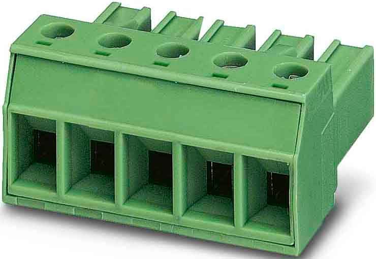 Phoenix Contact - Fiche débrochable 7p, pas: 7.62 mm, 4 mm², 20 A, 630 V - PC 4/ 7-ST-7,62