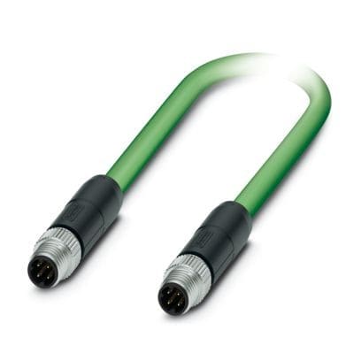 Phoenix Contact - Câble Bus, 4 pôles, Profinet, M8 mâle droit, M8 mâle droit, D, 20 m