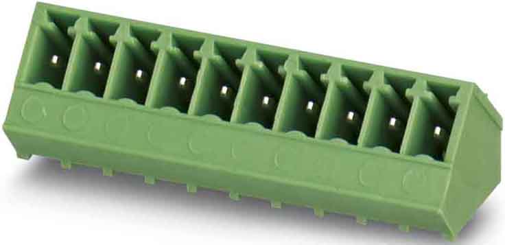 Phoenix Contact - Embase C.I 3p, pas: 3.81 mm, 1.5 mm², 8 A, 160 V - SMC 1,5/ 3-G-3,81