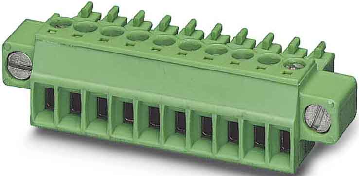 Phoenix Contact - Fiche débrochable 7p, pas: 3.81 mm, 1.5 mm², 8 A, 160 V - MC 1,5/ 7-STF-3,81