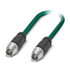 Phoenix Contact - Câble Bus, 8P Ethernet CAT6, vert, M12 mâle droit, M12 mâle droit, X, 10 m