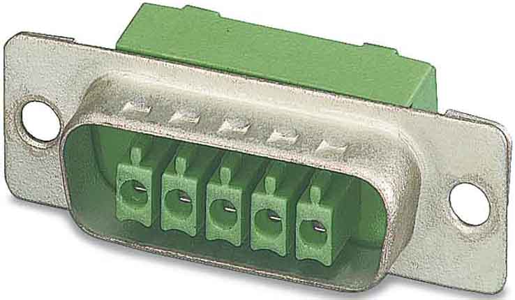 Phoenix Contact - Fiche débrochable 5p, pas: 3.5 mm, 1.5 mm², 8 A, 320 V - PSC 1,5/ 5-F