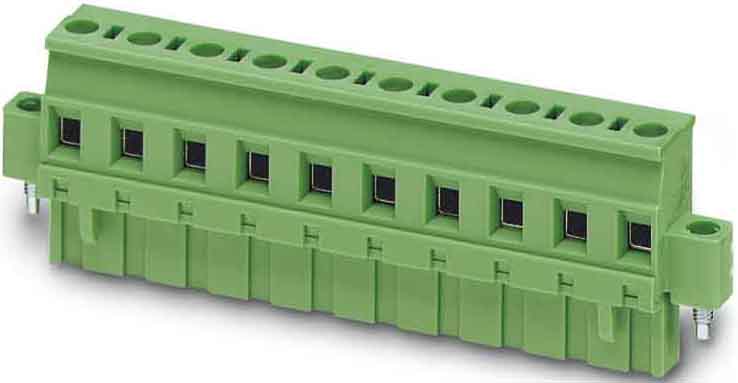 Phoenix Contact - Fiche débrochable 3p, pas: 7.62 mm, 2.5 mm², 12 A, 630 V - GMVSTBW 2,5/ 3-ST-7,6