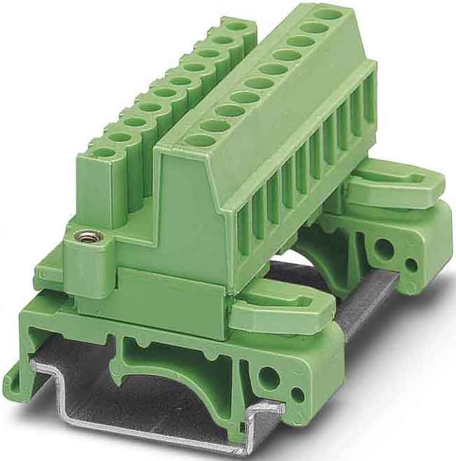 Phoenix Contact - FAUX6p, pas: 5.08 mm, 2.5 mm², 12 A, 320 V - UMSTBVK 2,5/ 6-STF-5,08