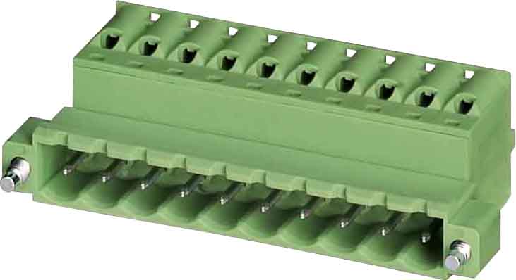 Phoenix Contact - Fiche débrochable 3p, pas: 5.08 mm, 2.5 mm², 12 A, 320 V - FKIC 2,5/ 3-STF-5,08