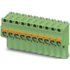 Phoenix Contact - Fiche débrochable 4p, pas: 5 mm, 2.5 mm², 12 A, 320 V - FKCVW 2,5/ 4-ST