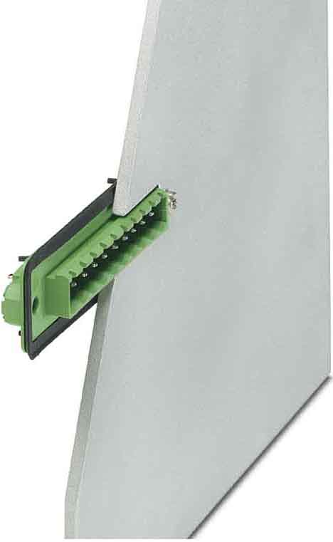 Phoenix Contact - Embase en traversée de paroi 8p, pas: 5.08 mm, 2.5 mm², 12 A, 320 V - DFK-MSTBA