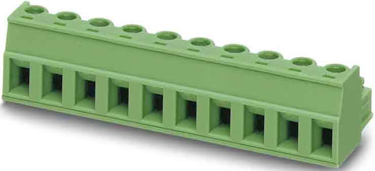 Phoenix Contact - Fiche débrochable 12p, pas: 5.08 mm, 1.5 mm², 8 A, 320 V - MC 1,5/12-ST1-5,08