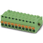 Phoenix Contact - Fiche débrochable 4p, pas: 5 mm, 2.5 mm², 12 A, 320 V - FKCT 2,5/ 4-STF