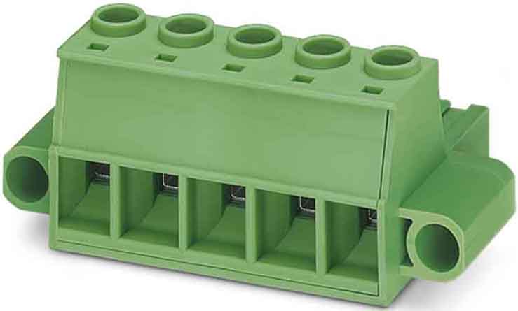 Phoenix Contact - Fiche débrochable 3p, pas: 10.16 mm, 6 mm², 41 A, 1000 V - PC 6/ 3-STF-10,16