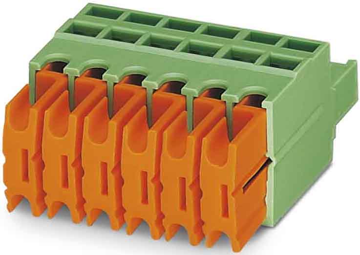 Phoenix Contact - Fiche débrochable 2p, pas: 5 mm, 1 mm², 10 A, 630 V - QC 1/ 2-ST-BUS