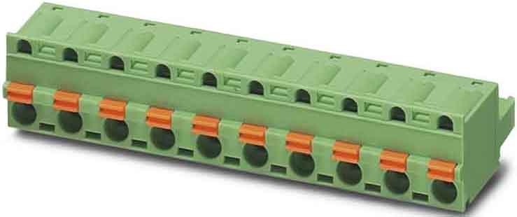 Phoenix Contact - Fiche débrochable 4p, pas: 7.62 mm, 2.5 mm², 12 A, 630 V - GFKC 2,5/ 4-ST-7,62