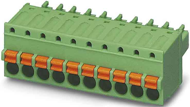 Phoenix Contact - Fiche débrochable 8p, pas: 3.81 mm, 1.5 mm², 8 A, 160 V - FK-MCP 1,5/ 8-ST-3,81