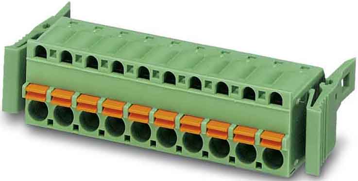 Phoenix Contact - Fiche débrochable 8p, pas: 5.08 mm, 2.5 mm², 12 A, 320 V - FKC 2,5/ 8-ST-5,08-RF