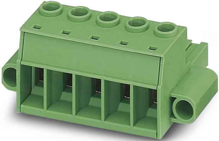 Phoenix Contact - Fiche débrochable 5p, pas: 10.16 mm, 16 mm², 76 A, 1000 V - PC 16/ 5-STF-10,16