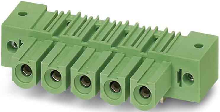 Phoenix Contact - Embase C.I 2p, pas: 10.16 mm, 16 mm², 76 A, 1000 V - IPC 16/ 2-GF-10,16