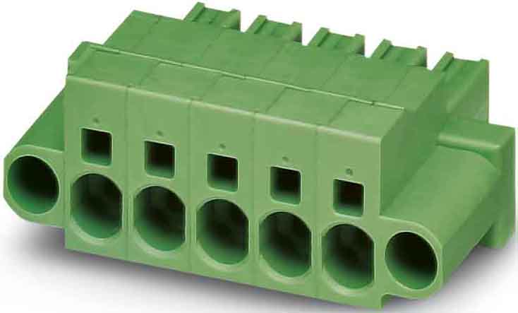 Phoenix Contact - Fiche débrochable 3p, pas: 7.62 mm, 6 mm², 41 A, 1000 V - SPC 5/ 3-STF-7,62