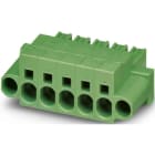 Phoenix Contact - Fiche débrochable 5p, pas: 7.62 mm, 6 mm², 41 A, 1000 V - SPC 5/ 5-STF-7,62