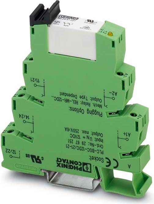 Phoenix Contact - PLC-RPT- 12DC/21-21 - Module à relais PLC-RPT- 12DC/21-21
