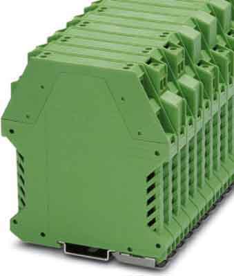 Phoenix Contact - ME 12,5 UT/FE GN - Embase du boîtier électronique ME - ME 12,5 UT/FE GN