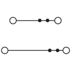 Phoenix Contact - PTTBS 2,5 YE - PTTBS 2,5 YE - Bloc de jonction double étage