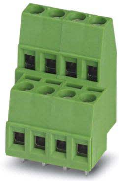 Phoenix Contact - Bornier C.I 10p, pas: 5.08 mm, 1.5 mm², 17.5 A, 400 V - MKKDS 1,5/10-5,08