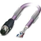 Phoenix Contact - Câble capt./act., 5 pôles, CANopen, M12 mâle droit, Ext. Libre, A, 10 m