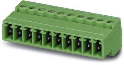 Phoenix Contact - Fiche débrochable 5p, pas: 3.81 mm, 1.5 mm², 8 A, 160 V - IMC 1,5/ 5-ST-3,81 GY7