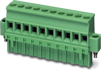 Phoenix Contact - Fiche débrochable 5p, pas: 5 mm, 2.5 mm², 12 A, 320 V - MVSTBR 2,5/ 5-STF