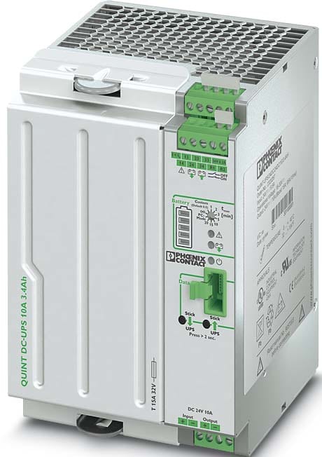 Phoenix Contact - UPS-DC 24VDC/24VDC- 10A -Avec batterie 3,4Ah intégrée