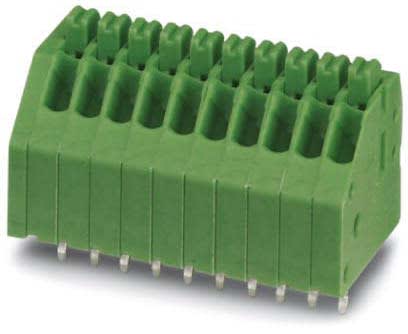 Phoenix Contact - Bornier C.I 2p, pas: 2.5 mm, 0.5 mm², 2 A, 250 V - PTSA 0,5/ 2-2,5-F