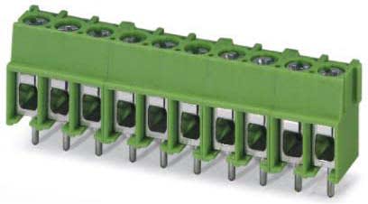 Phoenix Contact - Bornier C.I 4p, pas: 5 mm, 2.5 mm², 32 A, 400 V - PT 2,5/ 4-5,0-H