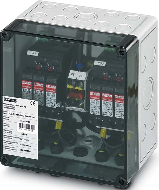 Phoenix Contact - Solutions-Coffret-PV-SOL-SC-1ST-0-DC-2MPPT-2001