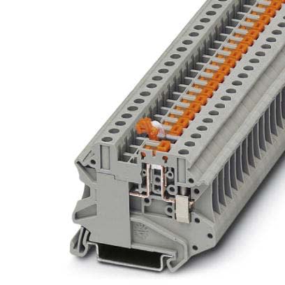 Phoenix Contact - UT 4-MT-P/P YE - Bloc de jonction sectionnable
