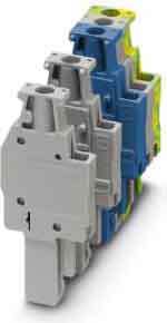 Phoenix Contact - UPBV 2,5/ 1-R GNYE - UPBV 2,5/ 1-R GNYE - Connecteur COMBI à visser