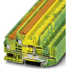 Phoenix Contact - QTTCB 1,5/ 2P-PE - Bloc de jonction COMBI double étage avec raccordement terre