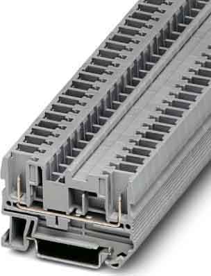 Phoenix Contact - ST 4/ 2P BU - Bloc de jonction simple