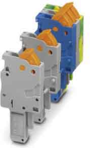 Phoenix Contact - QP 1,5/ 1-M GNYE - Connecteur autodénudant COMBI