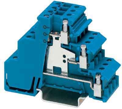 Phoenix Contact - DIKD 1,5-PV BU - Bloc de jonction pour capteurs / actionneurs