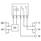 Phoenix Contact - PLC-RPT- 24DC/21/MS - Module à relais PLC-RPT- 24DC/21/MS