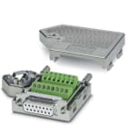 Phoenix Contact - Connecteur D-SUB, femelle 15 pôles, une sortie du câble à 35°