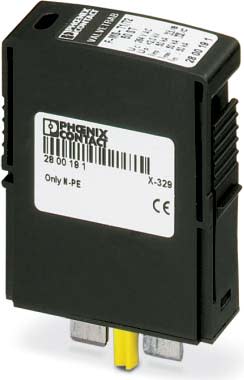 Phoenix Contact - Fiche de rechange Neutre T1+2 - Unip- TT/TN - Uc:264V - Iimp:50kA