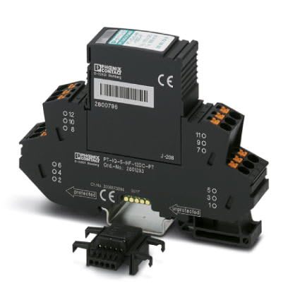 Phoenix Contact - Parafoudre débrochable- Bus RS485 12VDC - Connectique Push-In