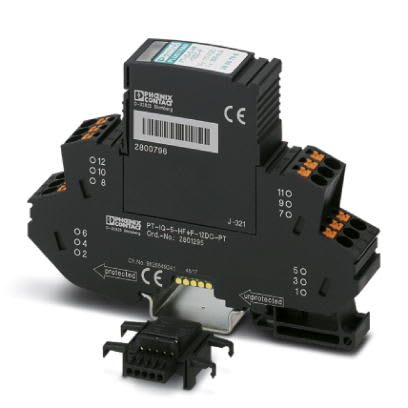 Phoenix Contact - Parafoudre débrochable- Bus RS485 12VDC - Connectique Push-In