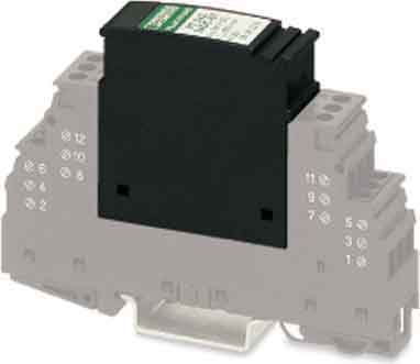 Phoenix Contact - PT 2X2-24AC-ST - Fiche parafoudre pour 2 4-20mA 24VAC